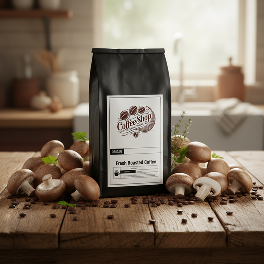 Coffee with Mushrooms Medium Roast